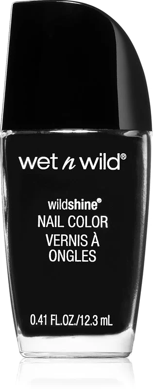 Wet n wild Wildshine Smalto 12 ml E485D Black Creme