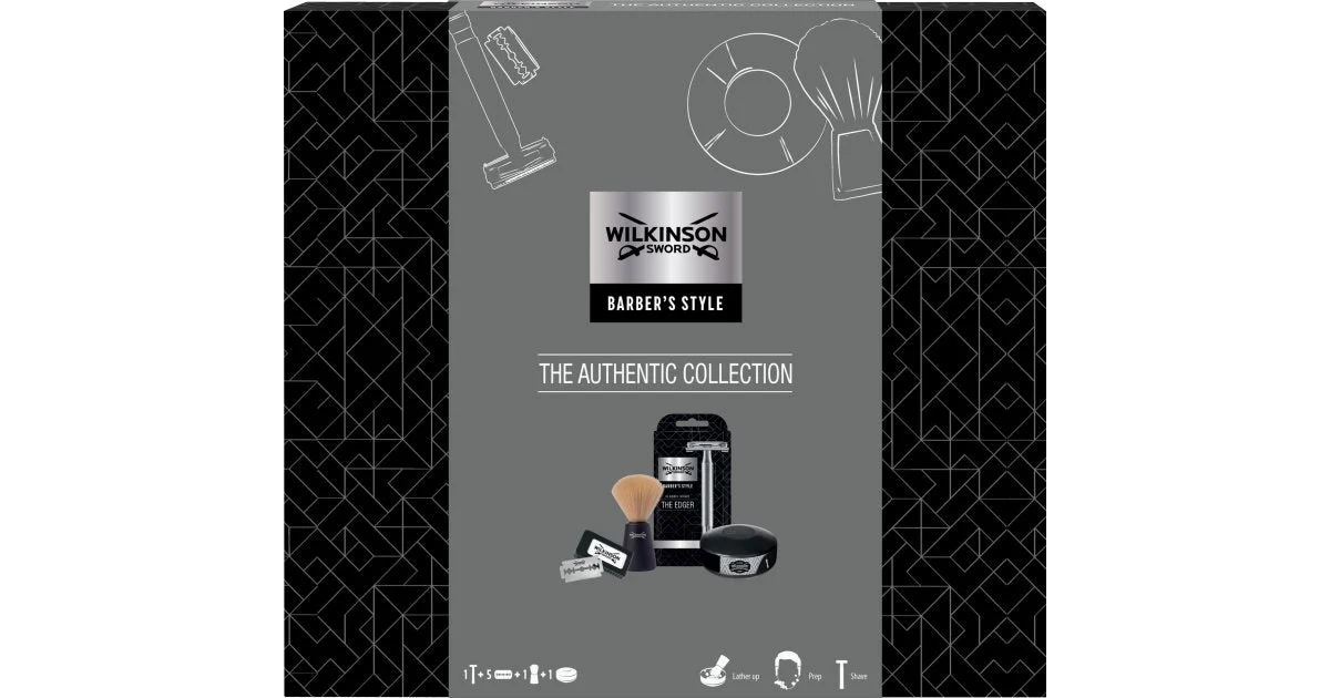 Wilkinson Wilkinson Premium Classic L'Autentica Macchina Da Raccolta + Rasoi + Pennello + Sapone