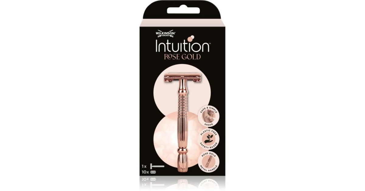 Wilkinson Intuition Doppio Bordo Rasoio in Oro Rosa