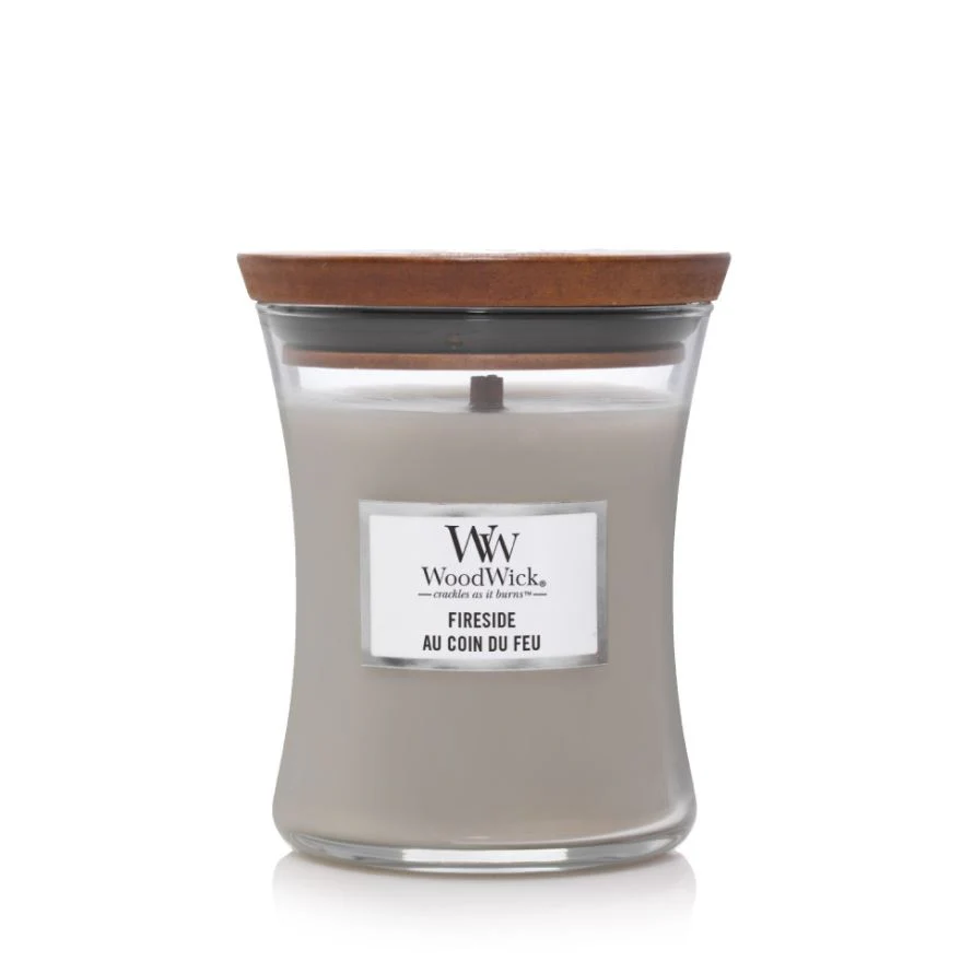 WOODWICK Candela Piccola – Fireside Au Coin De Feu