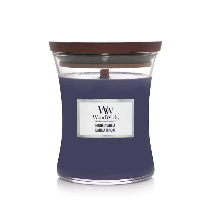WOODWICK Candela Piccola – Hinoki Dahlia