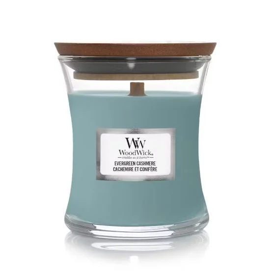 WOODWICK Candela Piccola – Evergreen Cashmere
