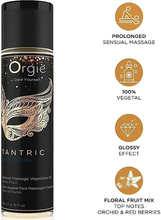Olio da massaggio tantrico
