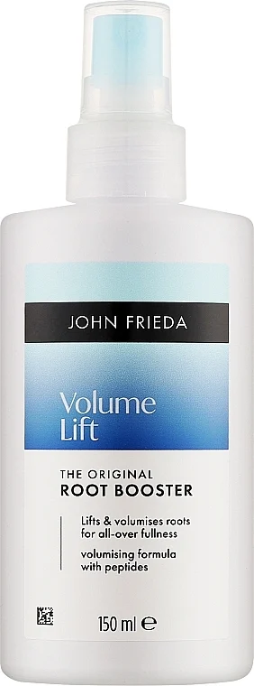 Lozione spray per volume alle radici di capelli fini