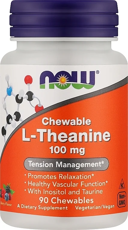 Integratore alimentare "L-Teanina", 100 mg