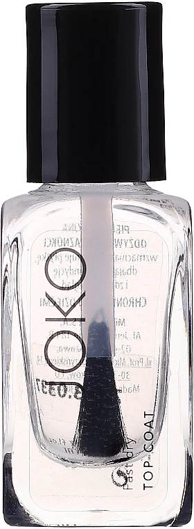 Top coat per smalto