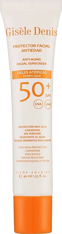 Crema solare per pelli soggette ad allergie