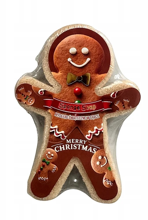 Spugna-sapone natalizia per il bagno "Sfera di Natale"