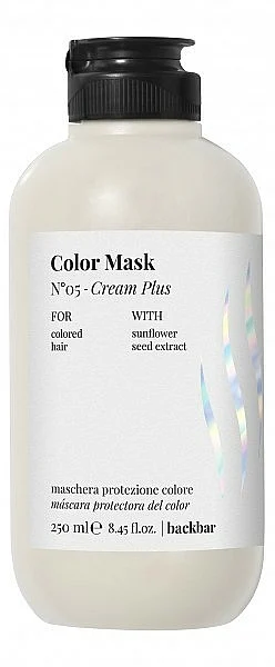 Maschera protettiva per capelli colorati