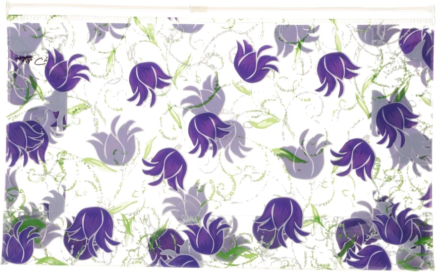 Beauty case "Tulips", viola