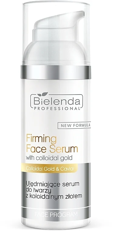 Siero rassodante viso con oro colloidale