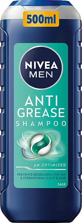 Shampoo per capelli grassi, uomo