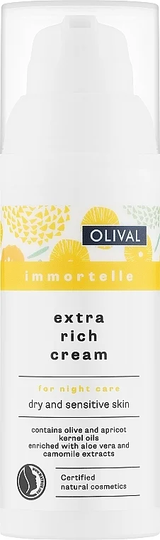 Crema viso extra-ricca "Immortelle"