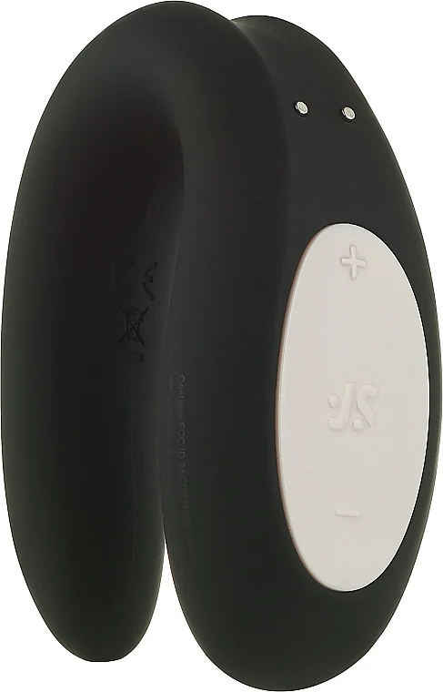 Vibratore per coppie, nero