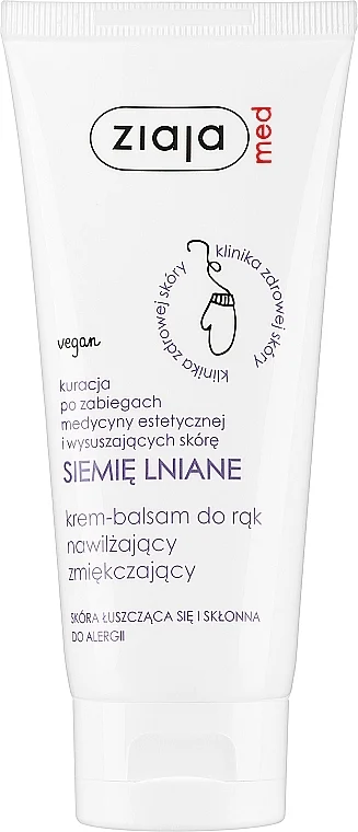 Crema-balsamo mani idratante ai semi di lino