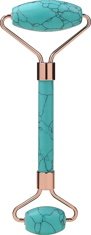 Roller viso massaggiante, turchese
