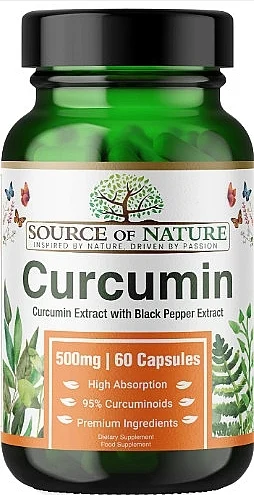 Integratore alimentare "Curcumina", 500 mg