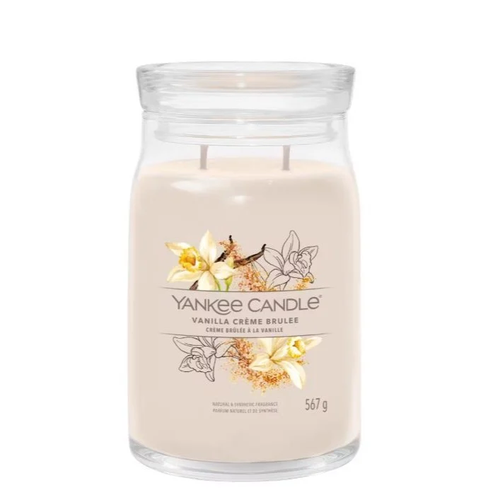 YANKEE CANDLE Signature Grande – Vanilla Crème Brûlée