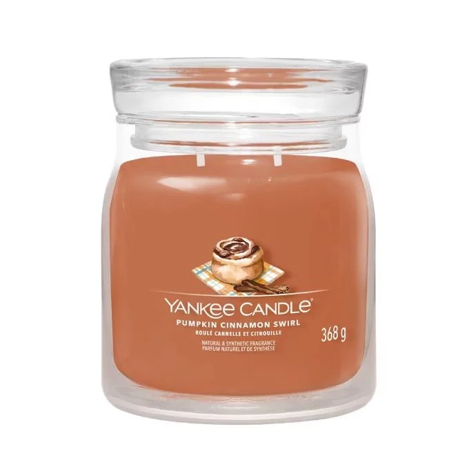 YANKEE CANDLE Signature Media – Pumpkin Cinnamon Swirl