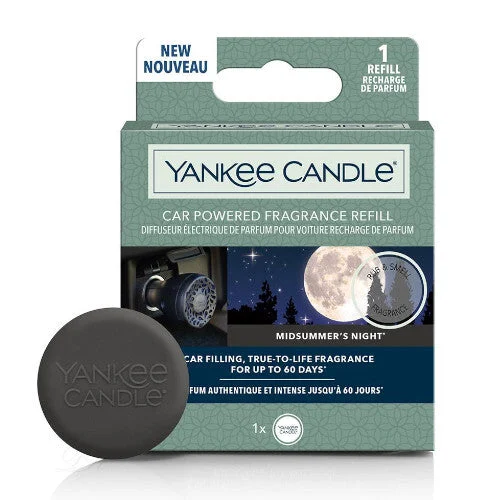 Yankee candle Car Powered Midsummer's Night diffuser filling in the car socket