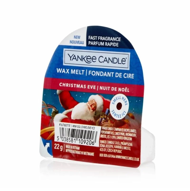 YANKEE CANDLE Cera da Fondere – Christmas Eve