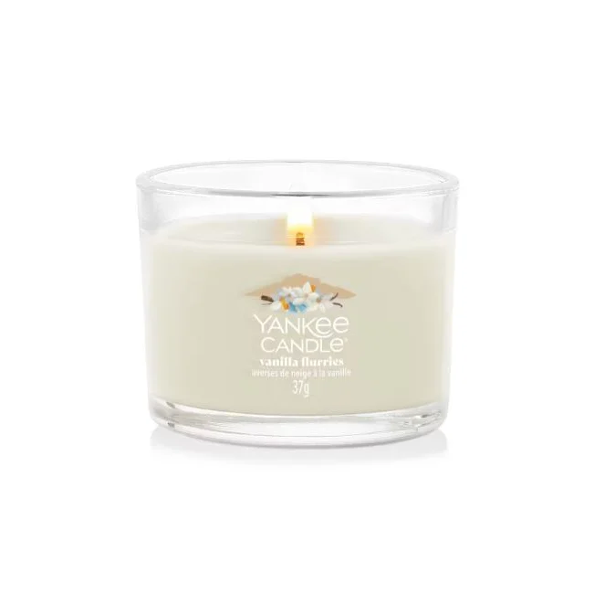 YANKEE CANDLE Votiva in Vetro – Vanilla Flurries