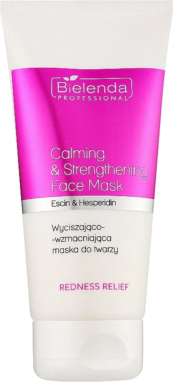 Maschera viso calmante e rinforzante