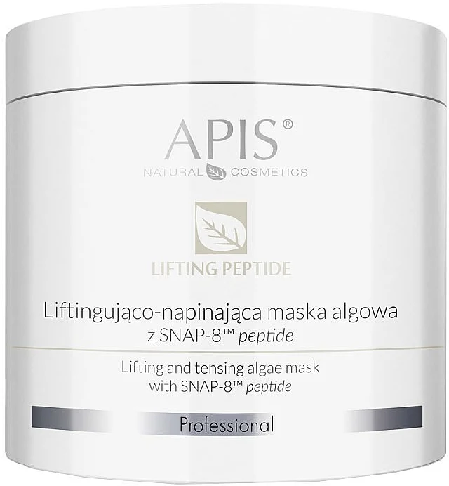 Maschera viso lifting alle alghe e peptide
