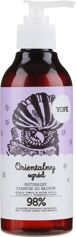 Shampoo naturale per capelli secchi e danneggiati "Oriental Garden"