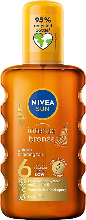 Olio-spray solare SPF6