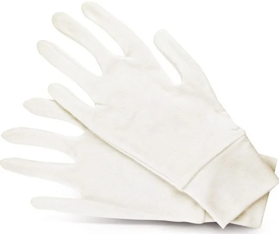 Guanti cosmetici in cotone, 6105