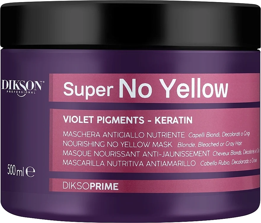 Maschera antigiallo nutriente
