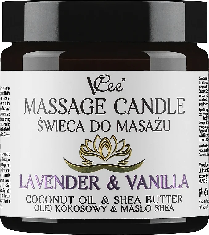 Candela da massaggio "Lavanda e Vaniglia"