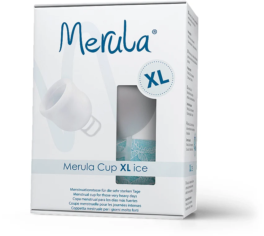 Coppetta mestruale universale XL, bianco