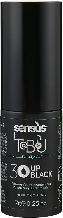 Polvere capelli volumizzante, nera