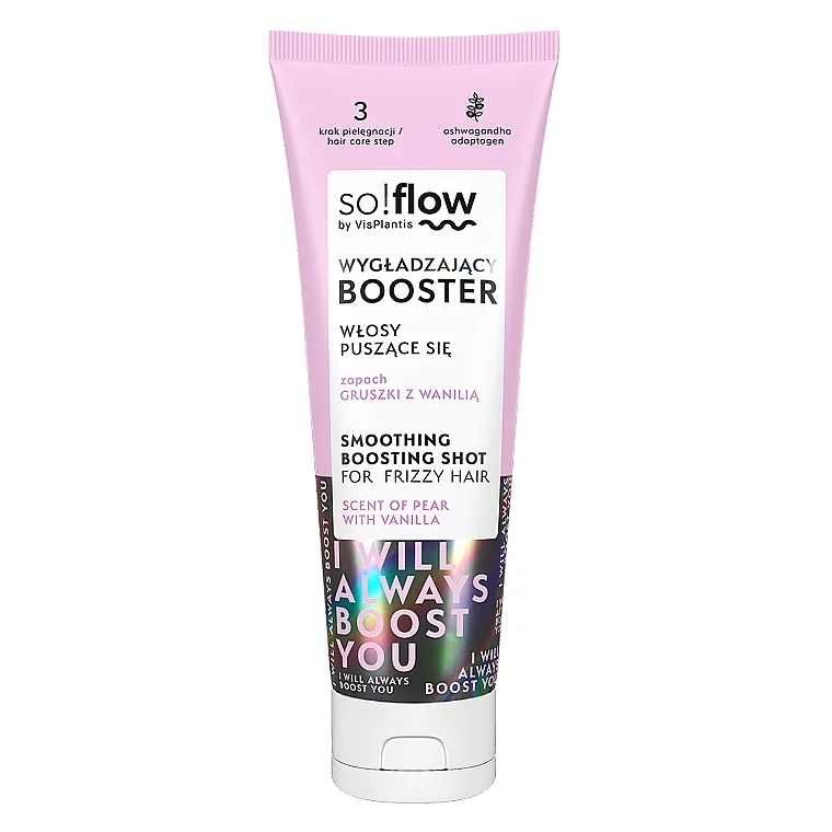 Booster lisciante per capelli