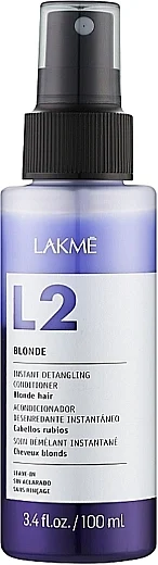 Balsamo bifasico per capelli biondi, con mèches e grigi