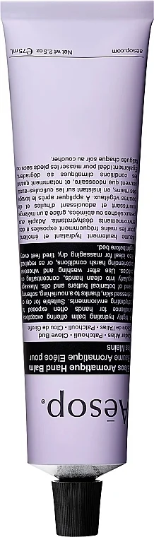 Balsamo aromatico per le mani