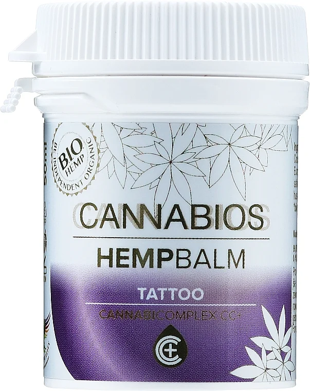 Balsamo alla canapa per la cura dei tatuaggi