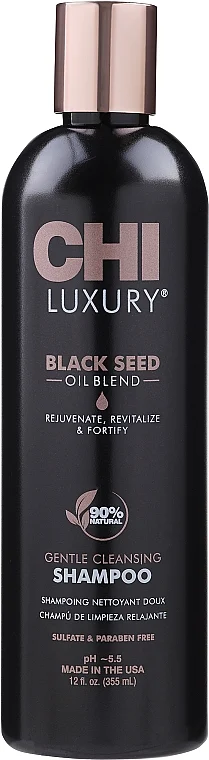 Shampoo detergente al cumino nero