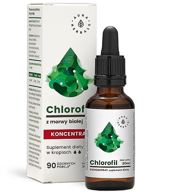 Integratore alimentare "Clorofilla da gelso bianco", concentrato