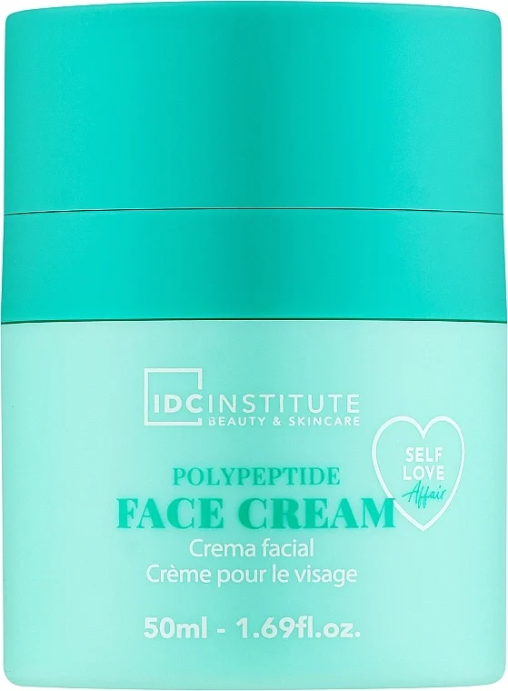 Crema viso con polipeptidi