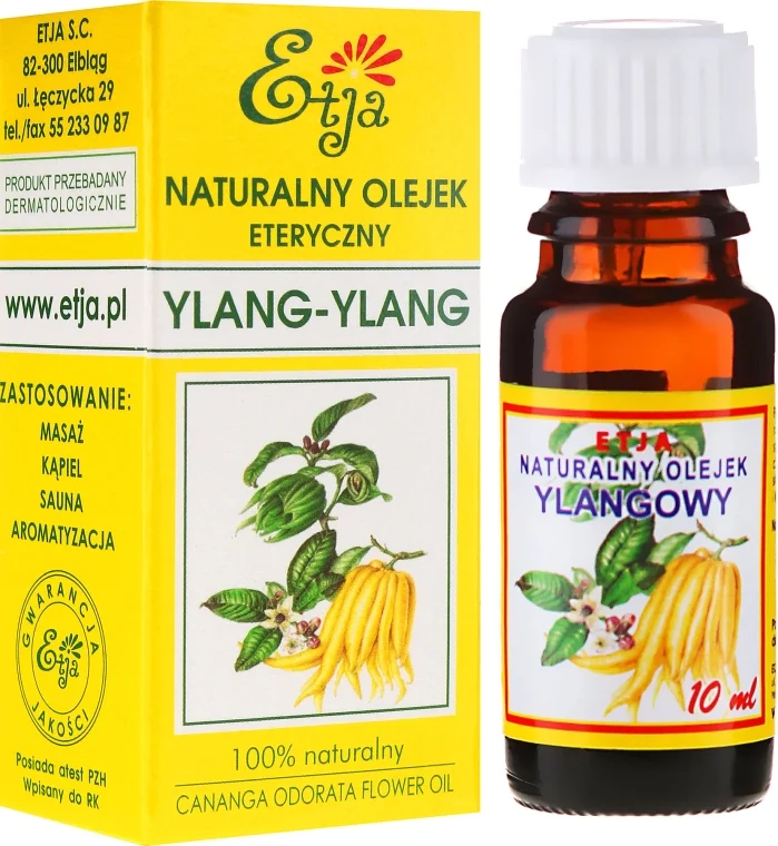 Olio essenziale naturale ylang-ylang